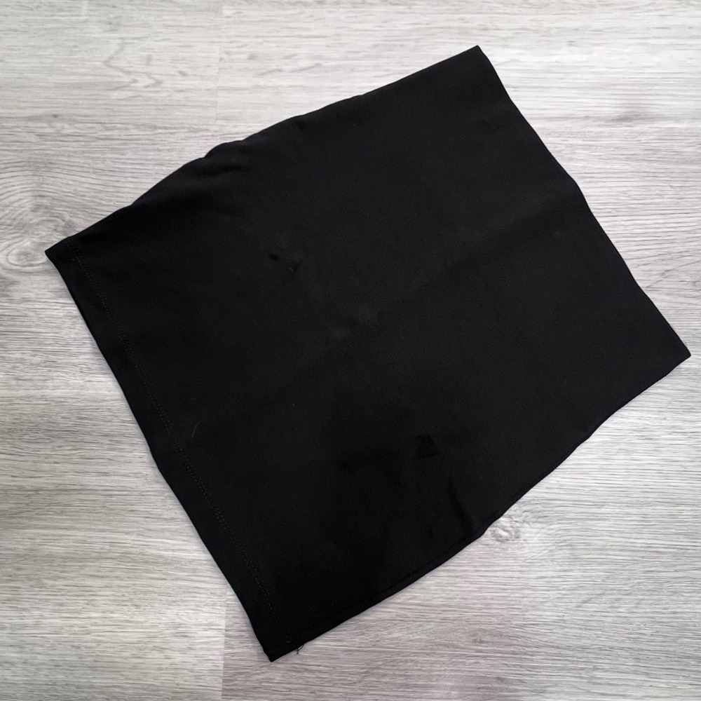 Windsor Black Bodycon Mini Skirt XS High Waisted Stretch S398 Solid Basic